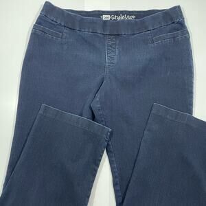 Lee Style Up Pull On Jeans Dark Wash Size 18